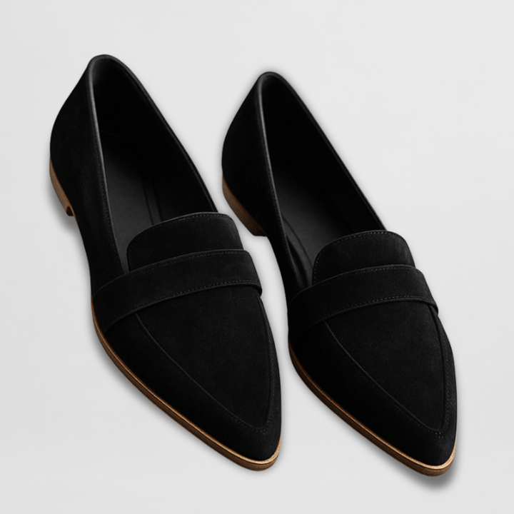 Eva-Josefine | Zapatillas de casa ortopédicas de ante suave