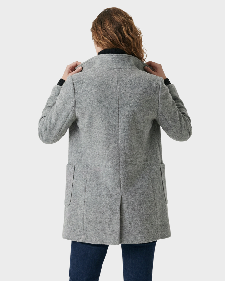 Abrigo de lana para mujer