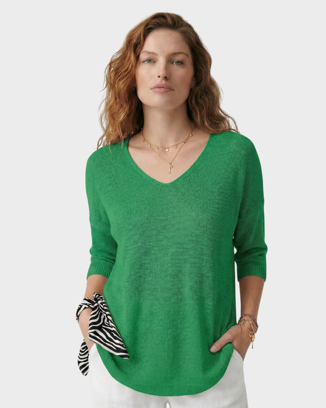 Blusa Elegante de Satén para Mujer