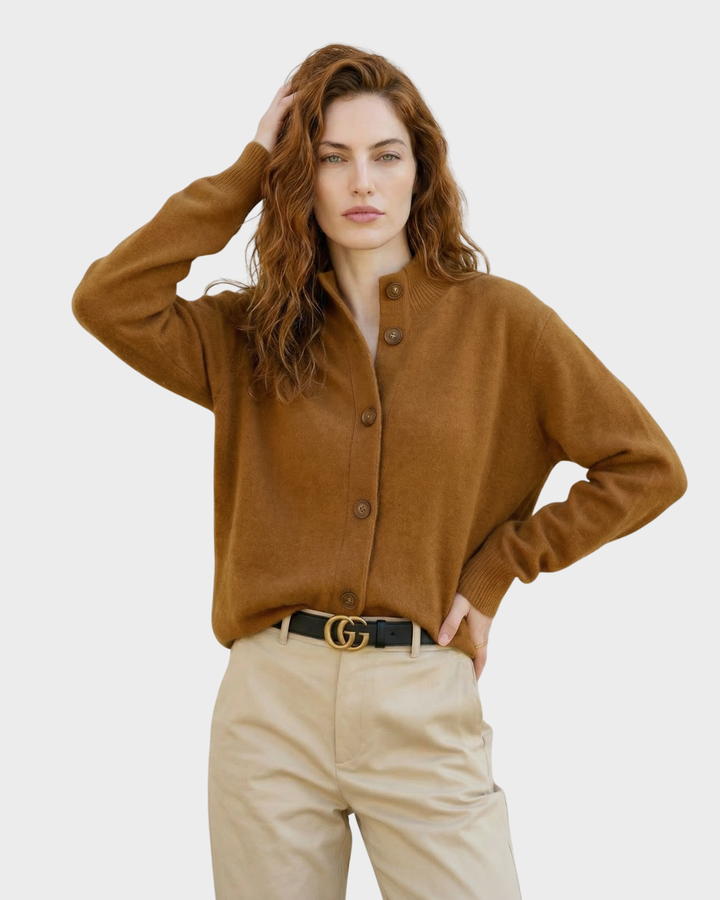 Cárdigan Elegante con Detalles Refinados