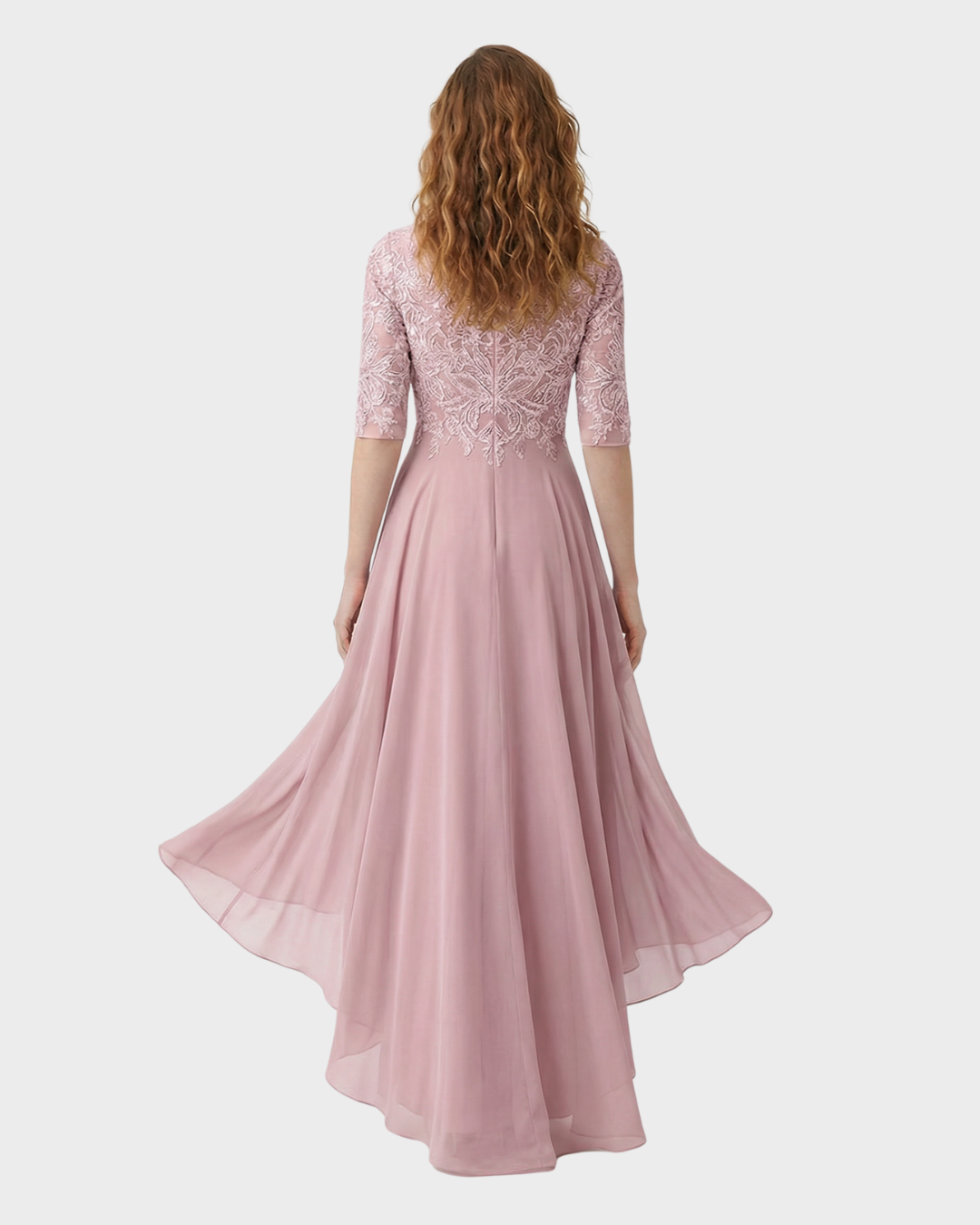 Vestido de cocktail con encaje