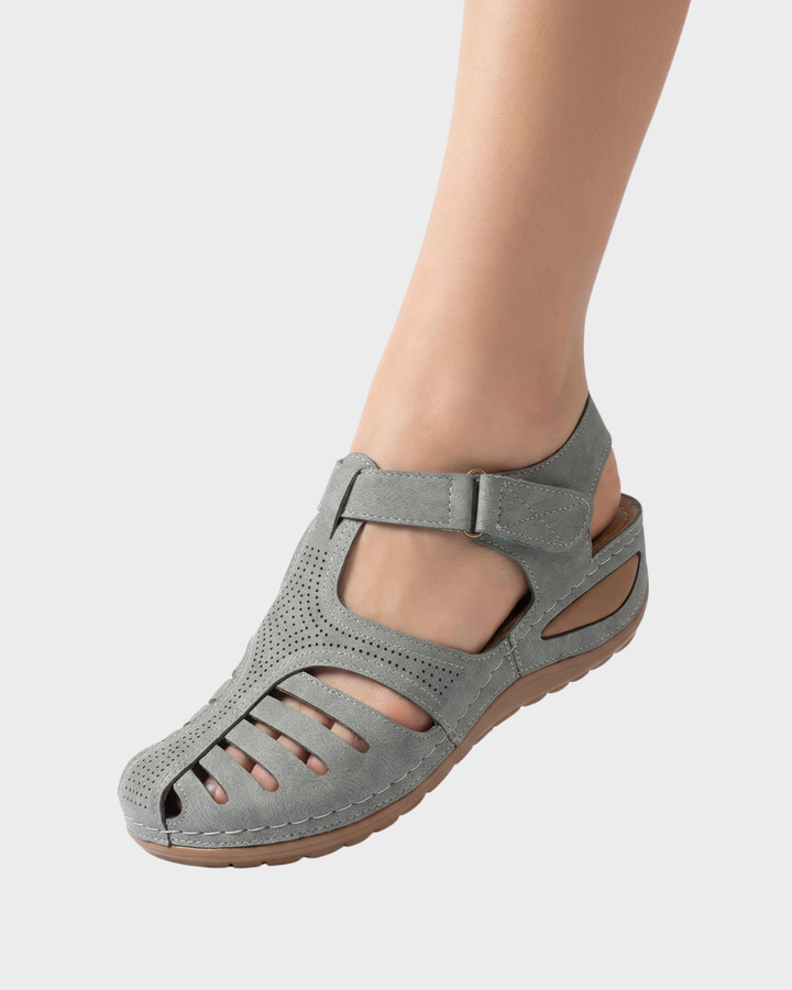 Sandalias de mujer cómodas con cierre de velcro