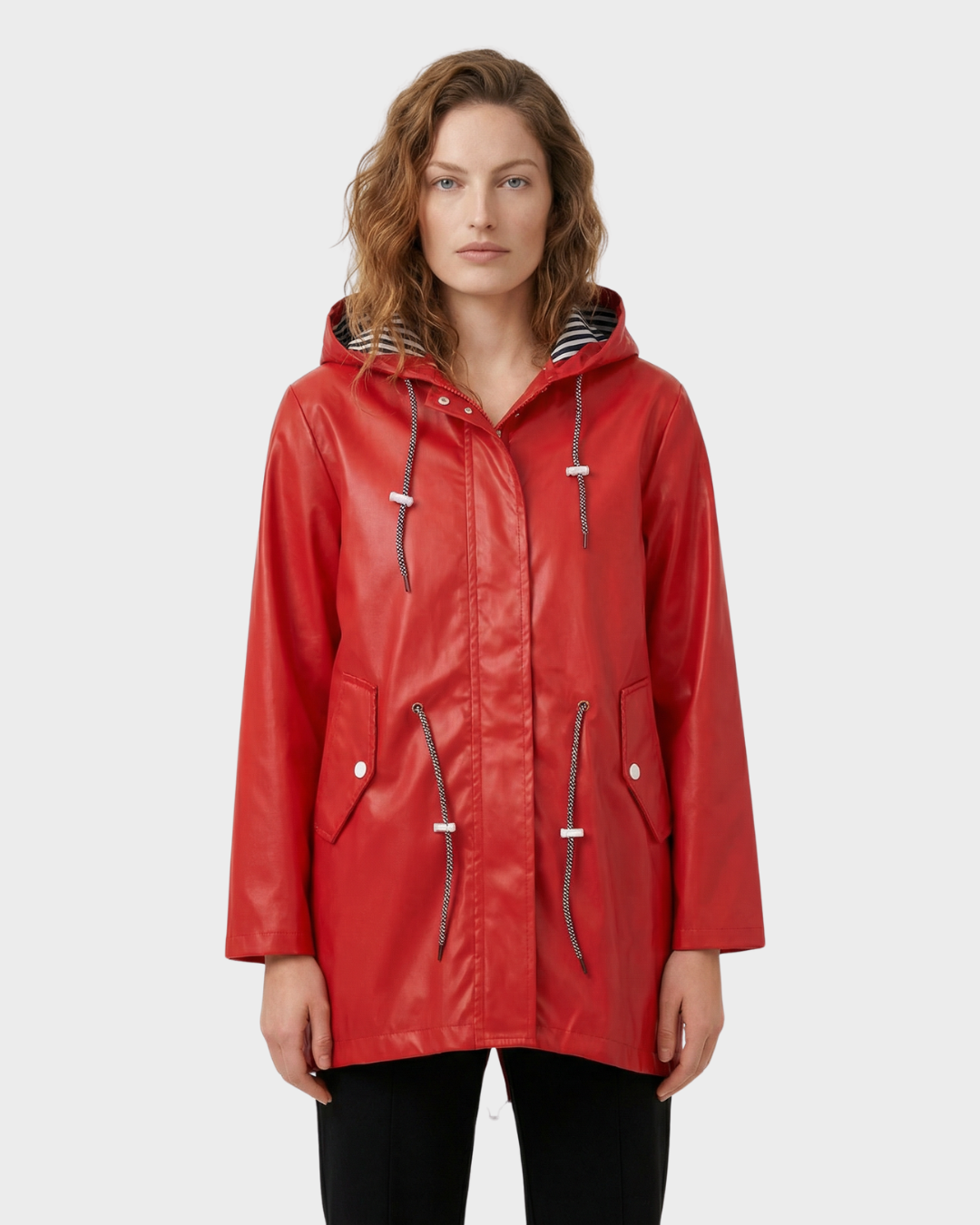 Chubasquero con Capucha para Mujer