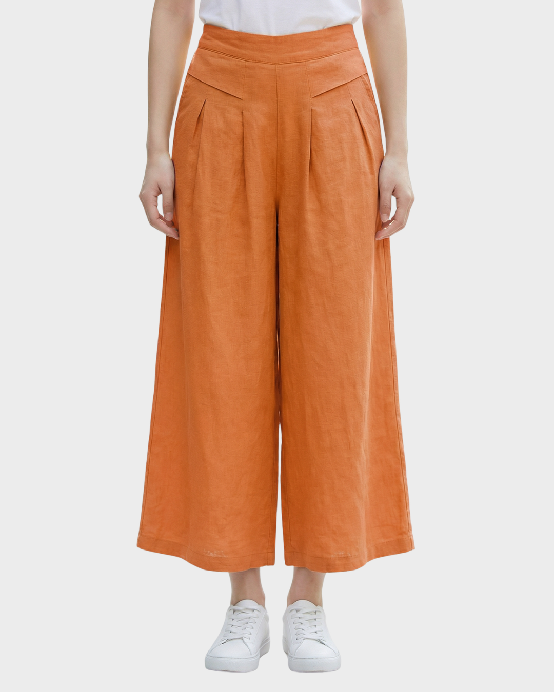 Pantalón de lino fluido