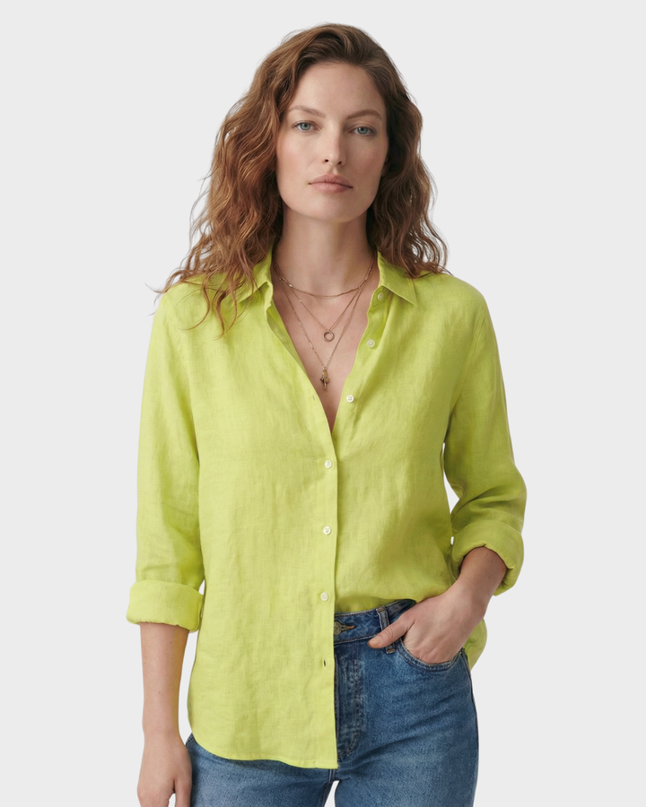 Blusa de mujer de lino