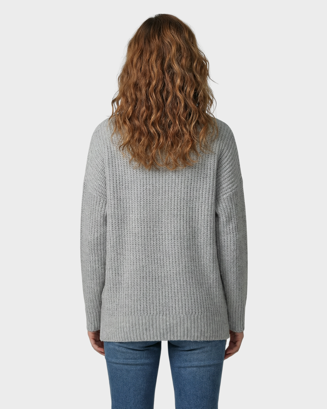 Suéter de punto acanalado – diseño atemporal con acabado chic