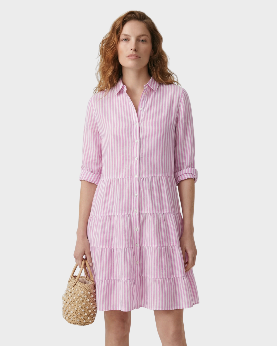 Vestido de mujer a rayas