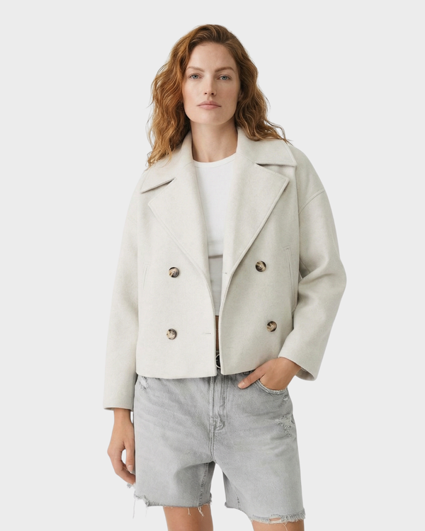 Chaqueta Corta de Doble Botonadura
