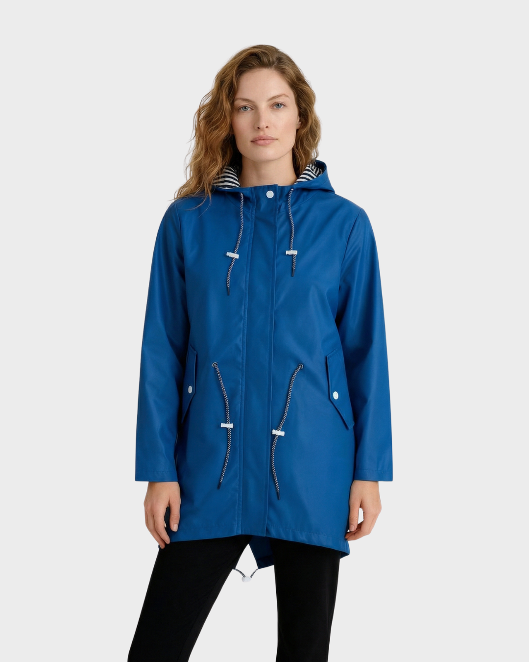 Chubasquero con Capucha para Mujer