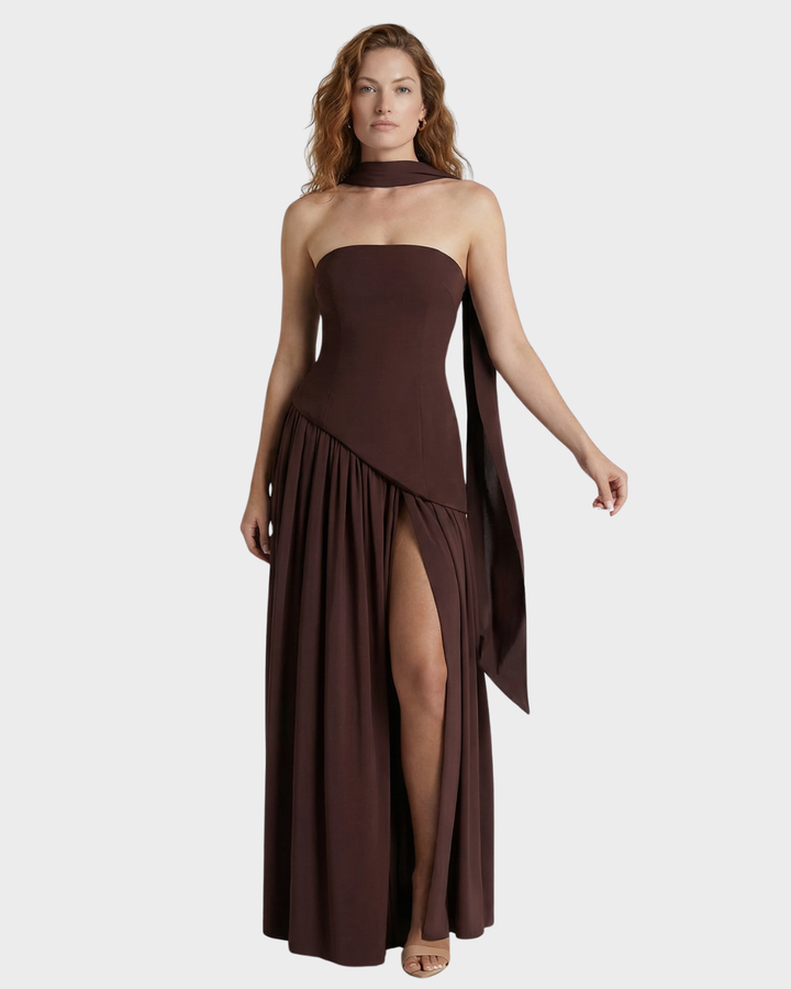 Vestido Largo de Fiesta para Primavera