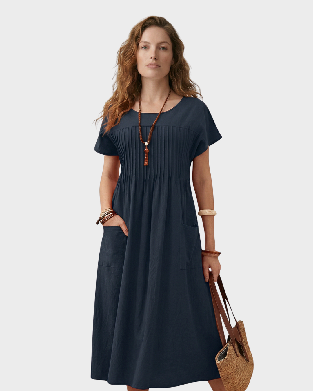 Vestido de algodón para mujer
