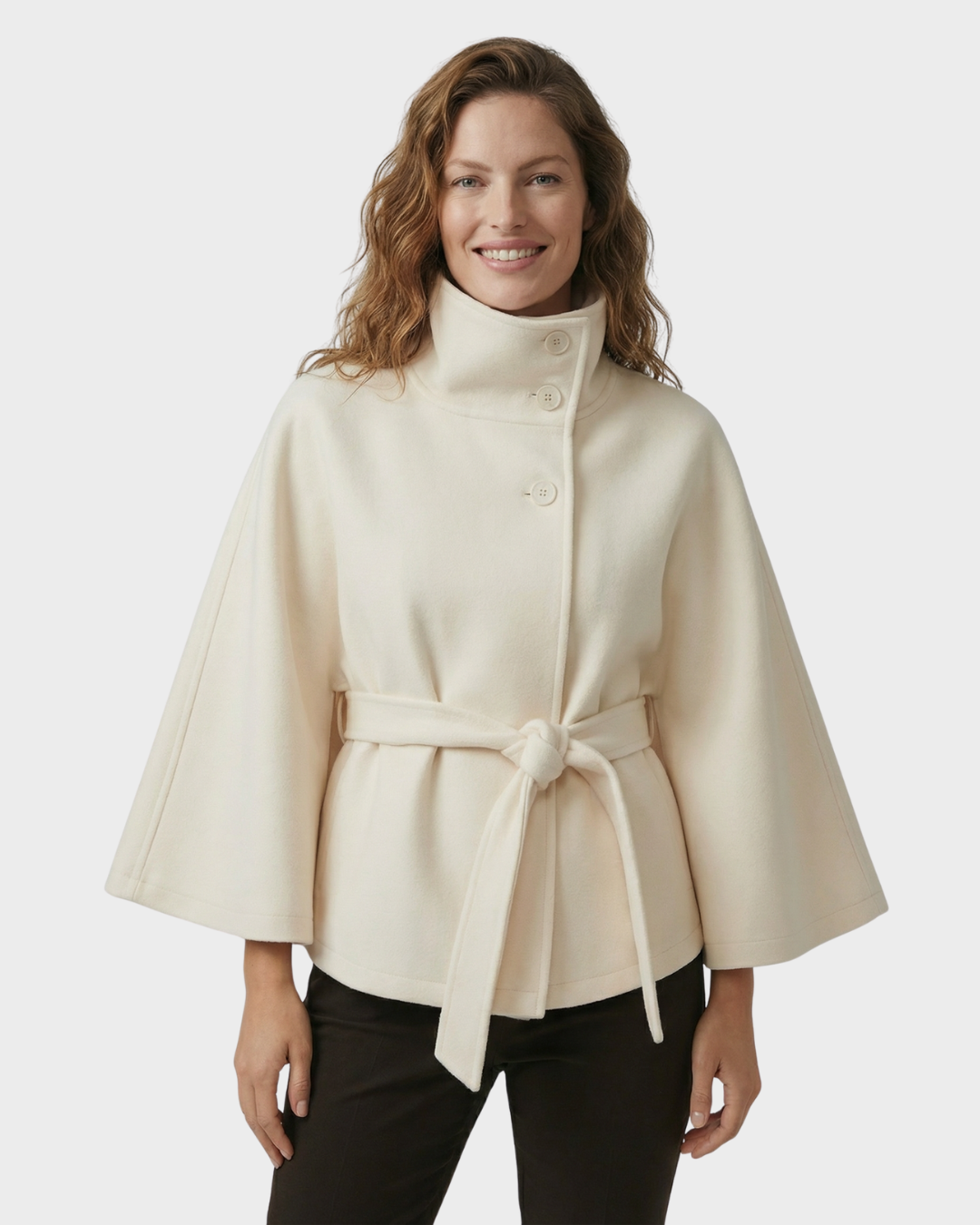 Abrigo de cuello alto – sofisticación urbana y estilo atemporal