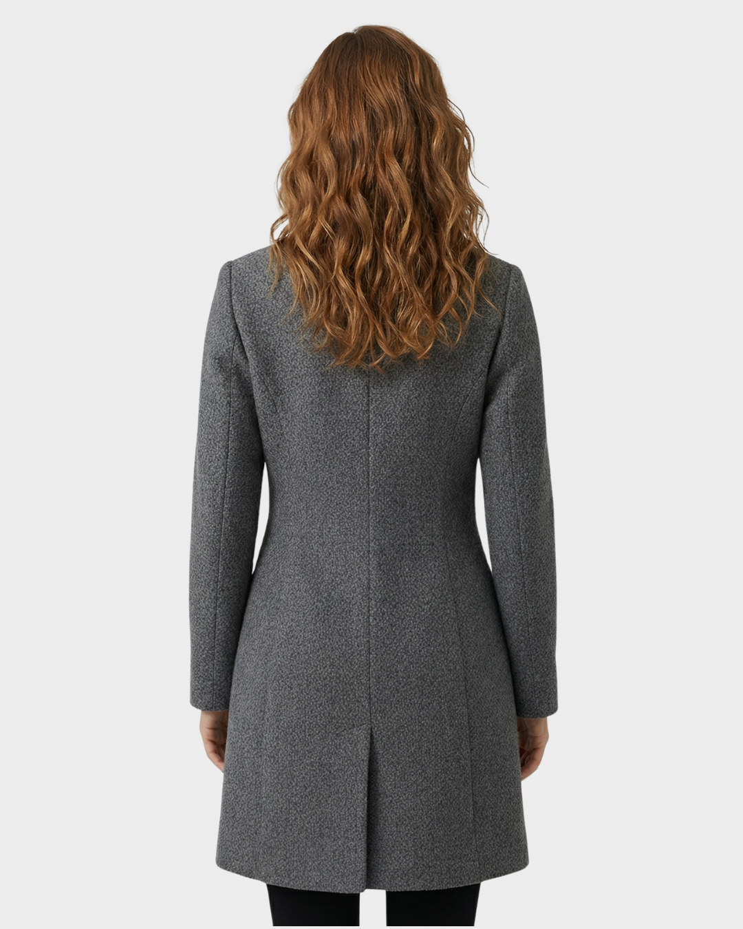 Abrigo cuello alto – elegancia limpia y abrigo ligero