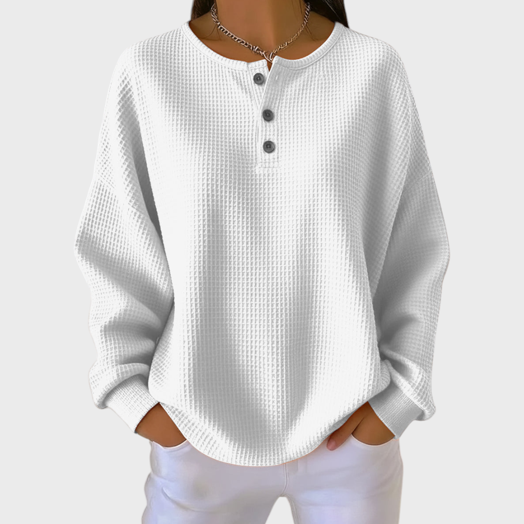 Eva | Sudadera de suave tejido acanalado