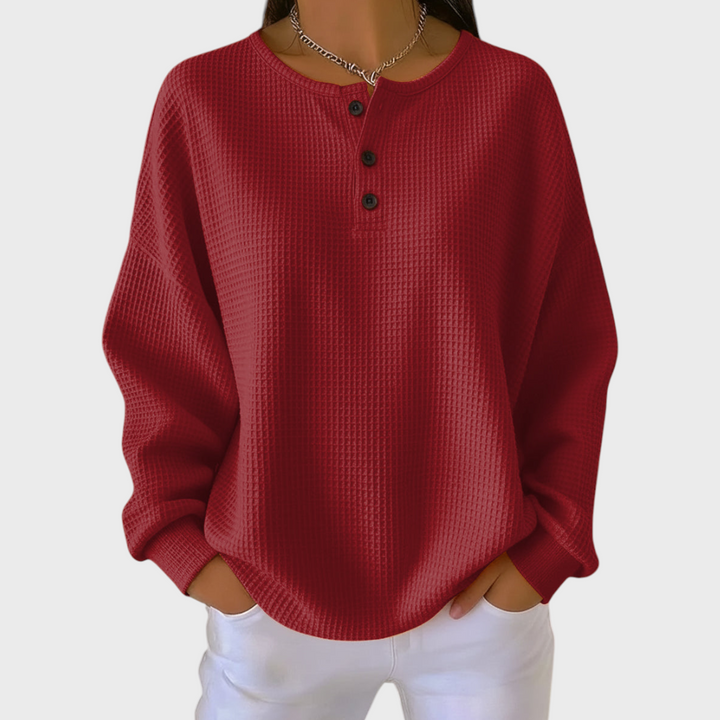 Eva | Sudadera de suave tejido acanalado