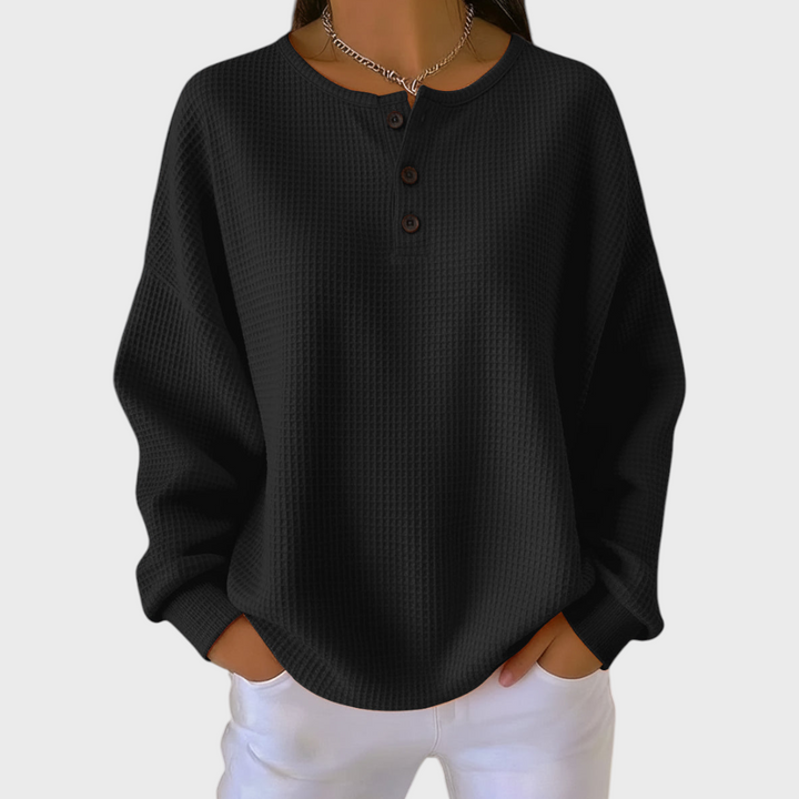 Eva | Sudadera de suave tejido acanalado