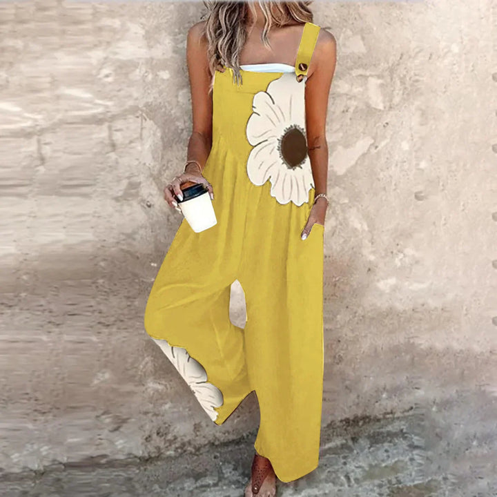 Amandine | flor contrastada bohemia alargada