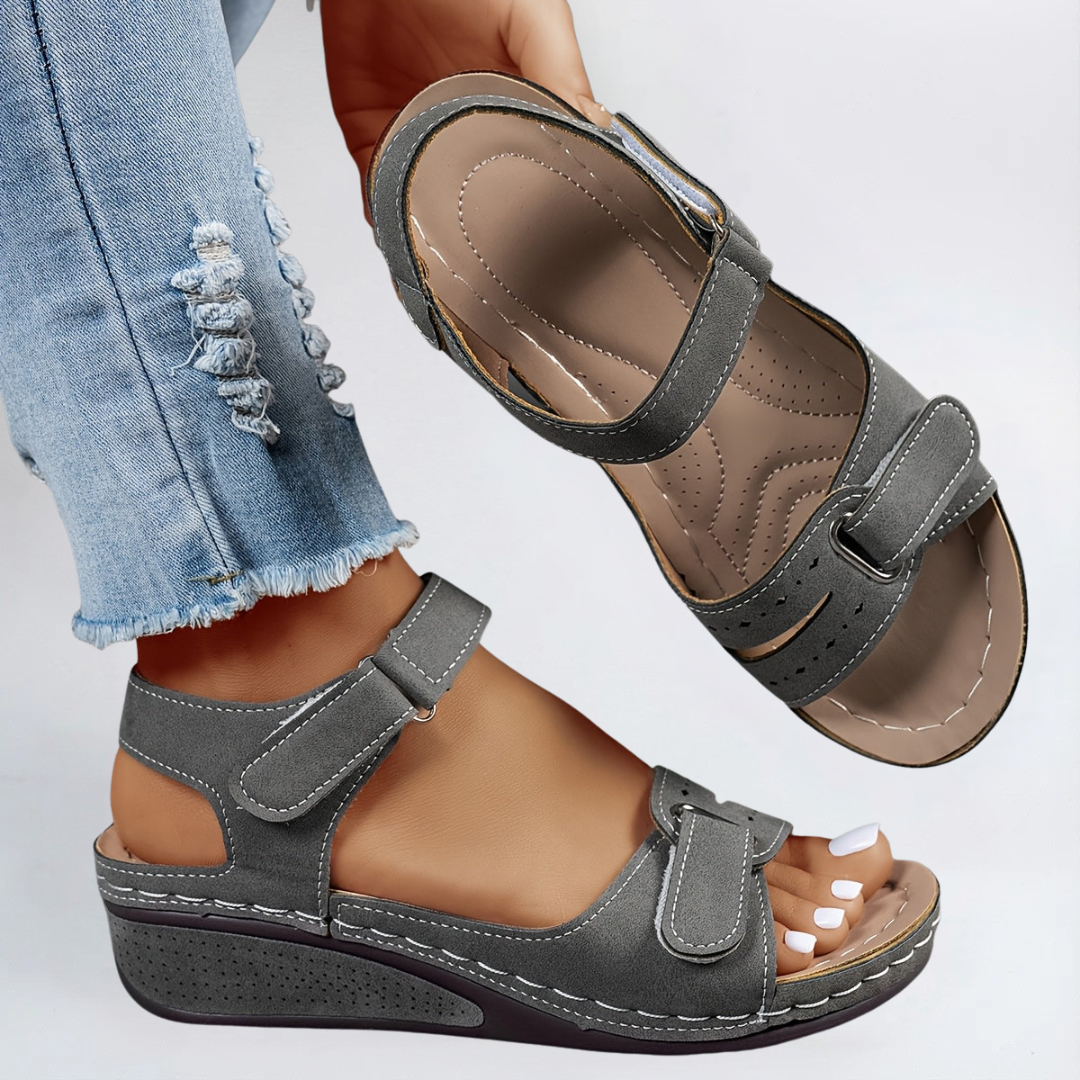 Hauke | Sandalias de confort ortopédico flexibles