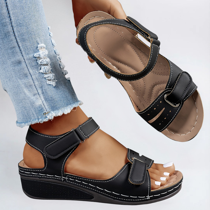 Hauke | Sandalias de confort ortopédico flexibles