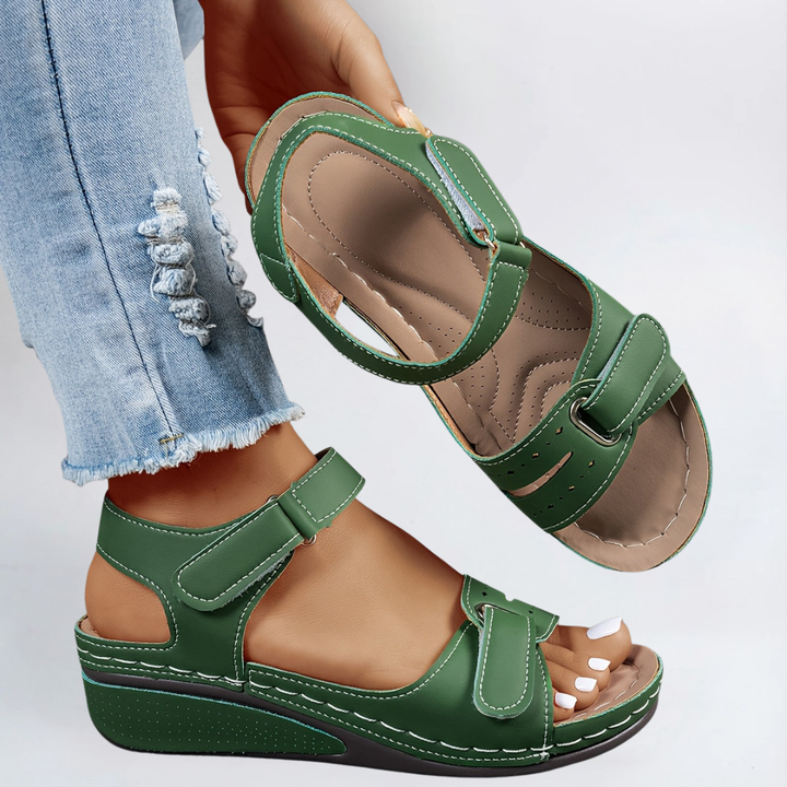 Hauke | Sandalias de confort ortopédico flexibles