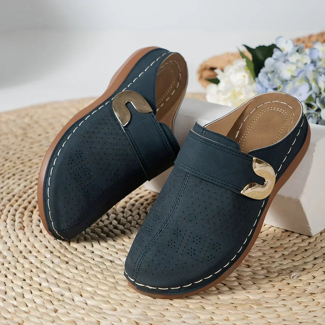 Anna-Josefine | Elegantes sandalias de cuña con soporte