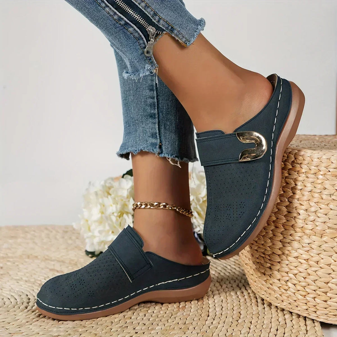 Anna-Josefine | Elegantes sandalias de cuña con soporte