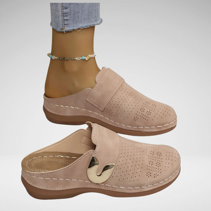 Anna-Josefine | Elegantes sandalias de cuña con soporte