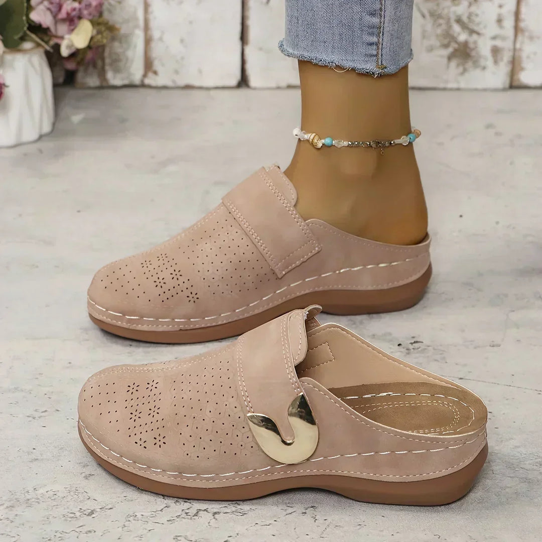 Anna-Josefine | Elegantes sandalias de cuña con soporte