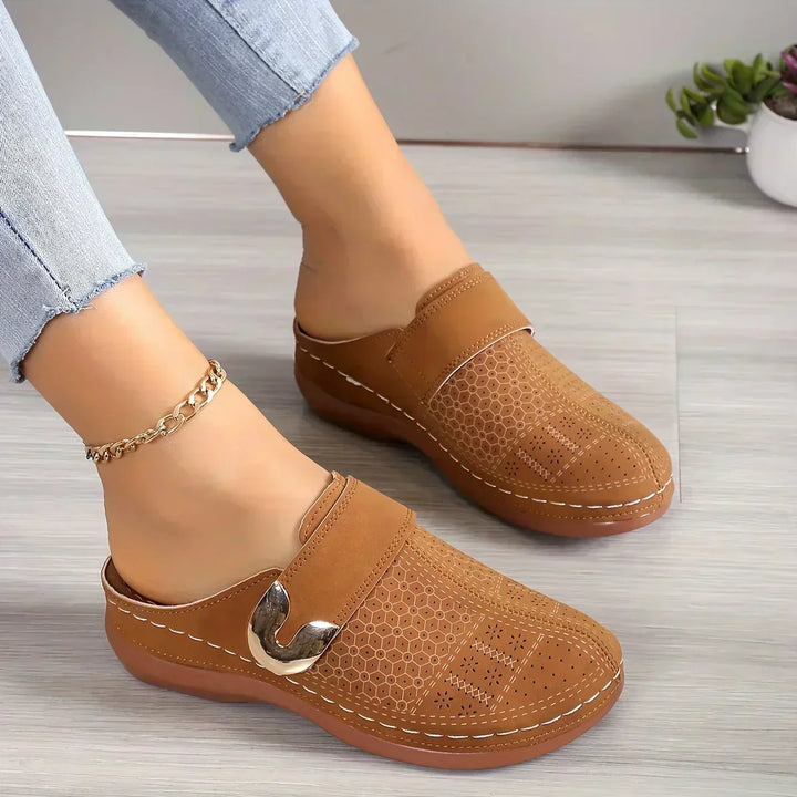 Anna-Josefine | Elegantes sandalias de cuña con soporte