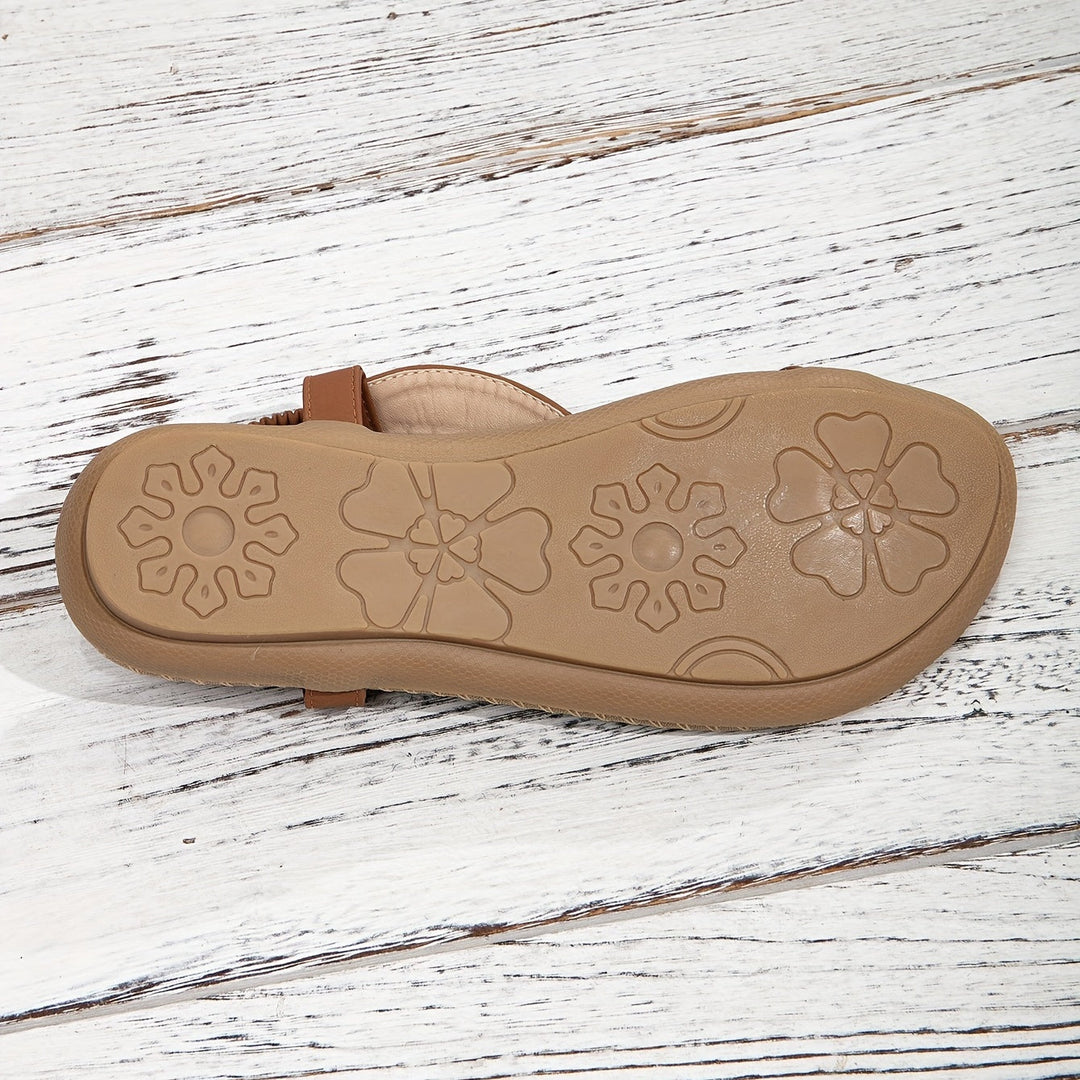 Eva-Charlotte | Sandalias de confort refinadas
