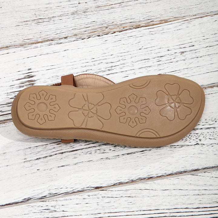 Eva-Charlotte | Sandalias de confort refinadas