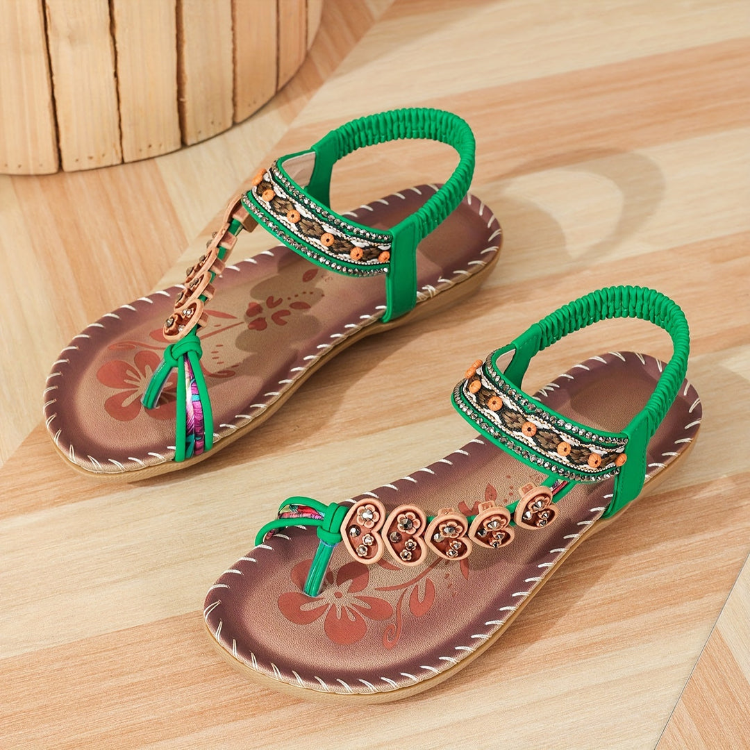 Eva-Charlotte | Sandalias de confort refinadas