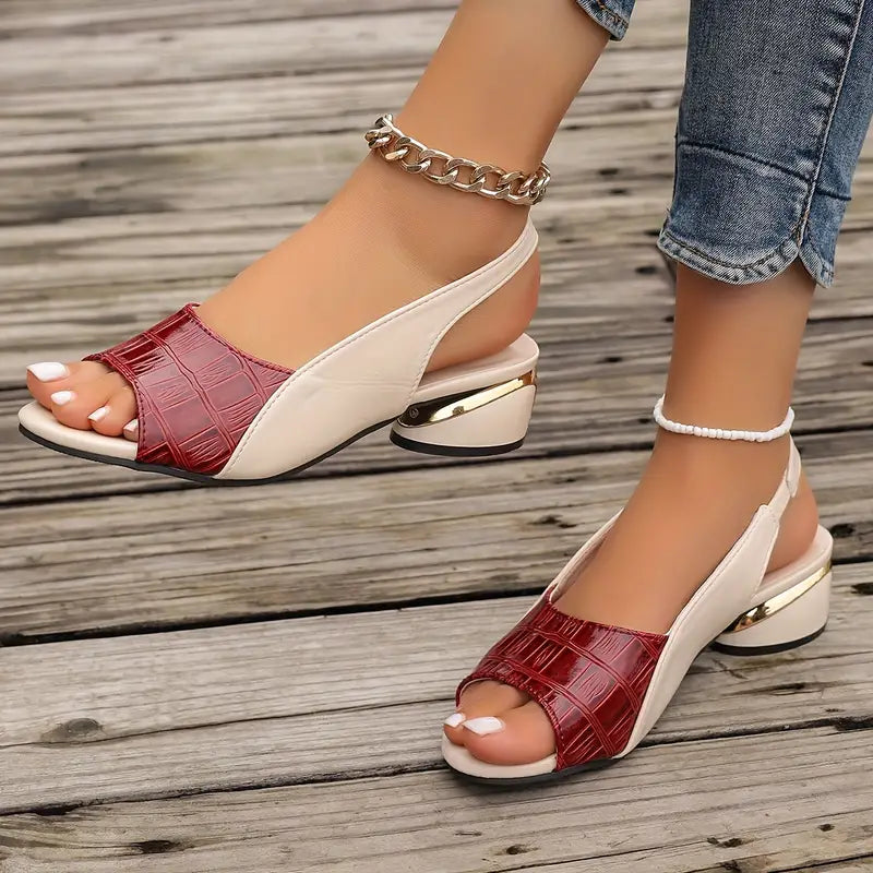 Eva-Rosalie | Elegantes sandalias ortopédicas