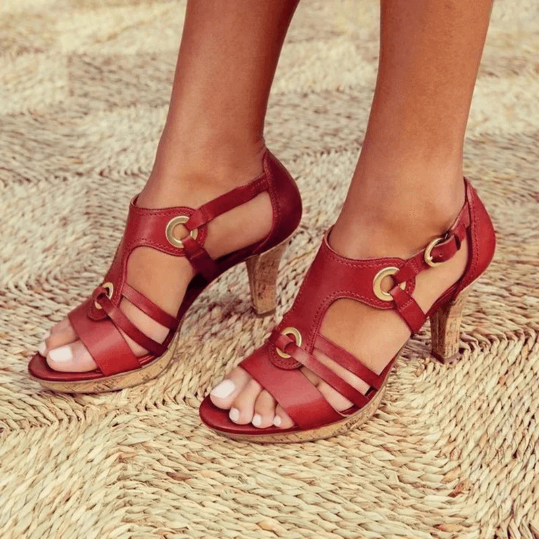 Liselotte | Elegantes zapatos de tacón cómodo