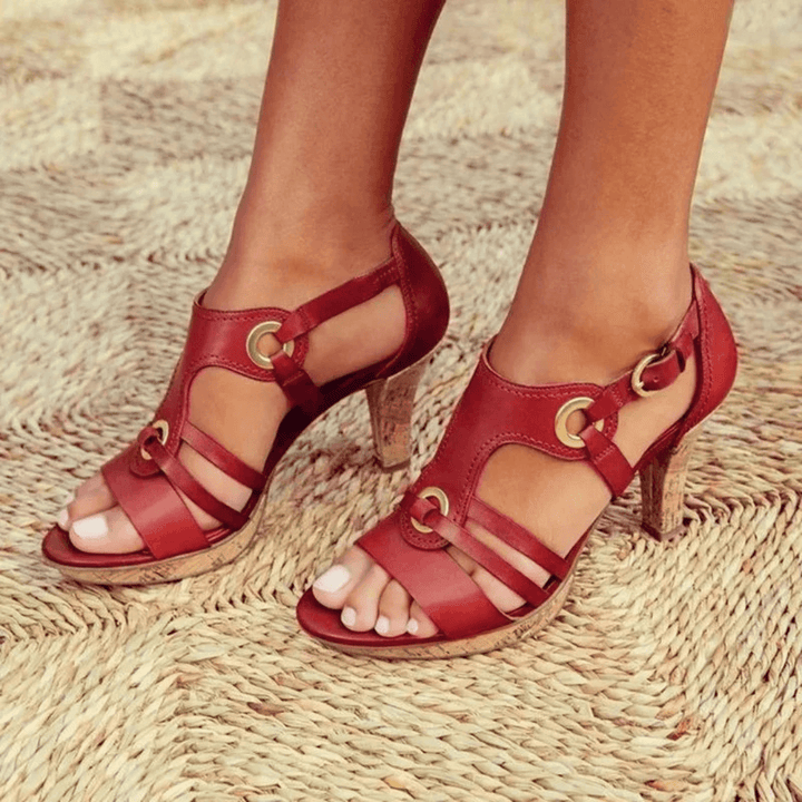 Liselotte | Elegantes zapatos de tacón cómodo